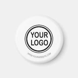 Mall för Logotyp av anpassningsbar för företags Magnet