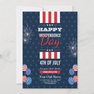 Mall för Lycklig Independence day
