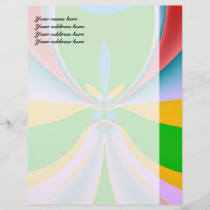 Mall för Magic Way Letterhead Brevhuvud