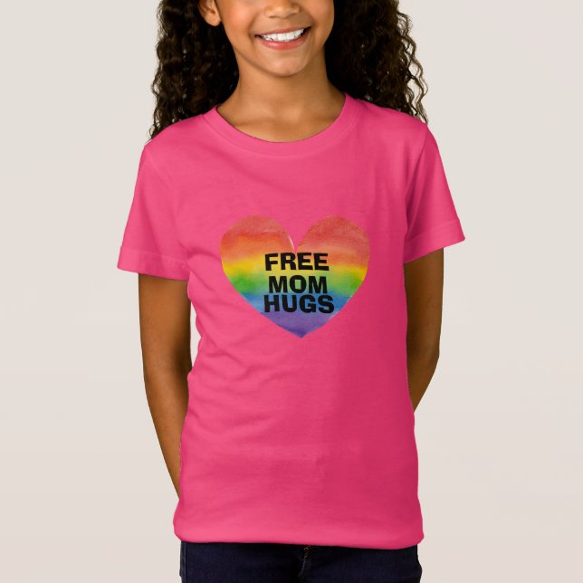 Mall för Mamma-hissar utan personlig T Shirt (Framsida)