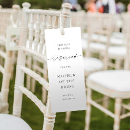 Mall för Märkre av reserverad plats för klassisk b