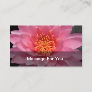 Mall för massage-Affärskort Visitkort