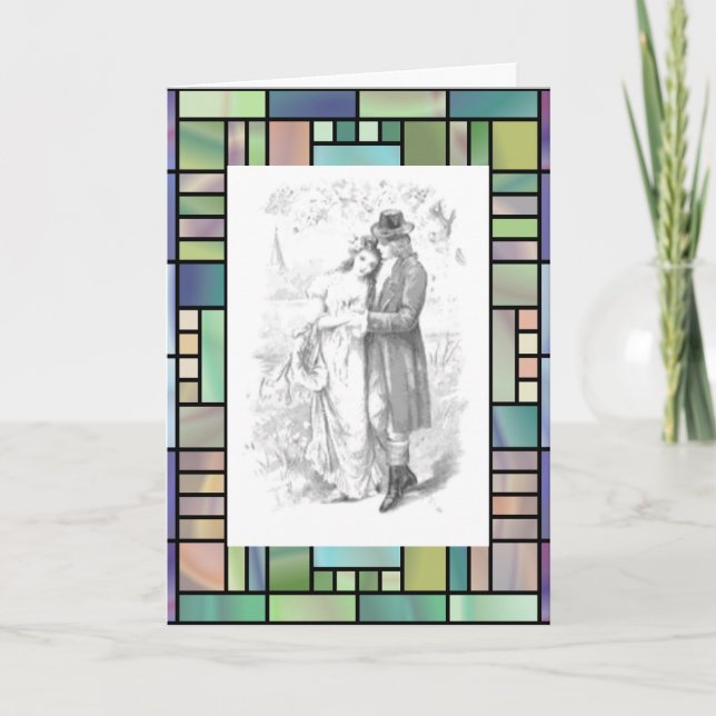 Mall för meddelande om förlovning (Framsida)