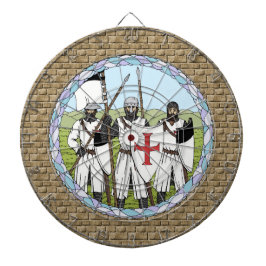 Mall för medeltida könsceller darttavla