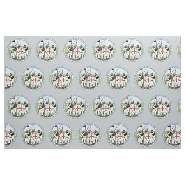 Mall för medeltida könsceller tyg (Fat Quarter)