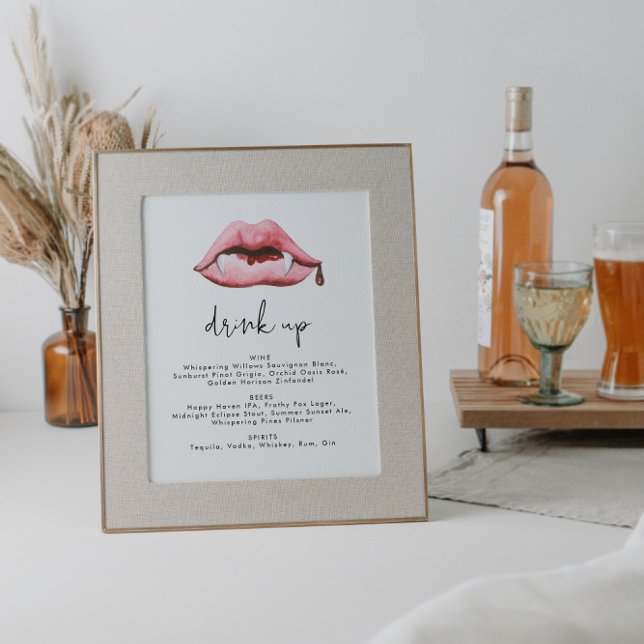 Mall för menysignatur för Halloween fest Pub Poster (Skapare uppladdad)