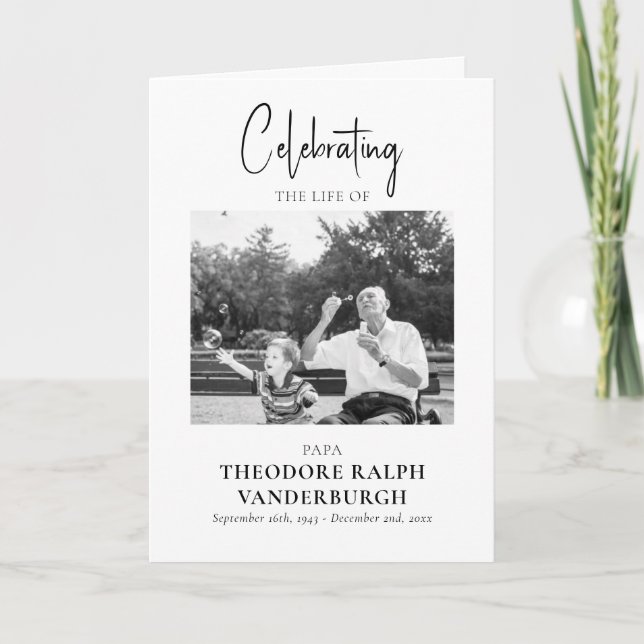 Mall för minimalistiskt, flyktigt, mappat program (Framsida)