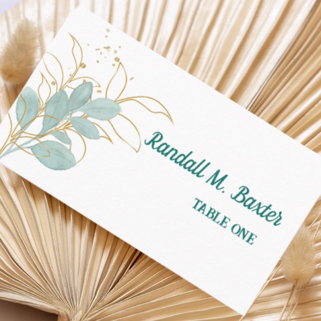 Mall för minsta eskorteringsplats placeringskort (Skapare uppladdad)