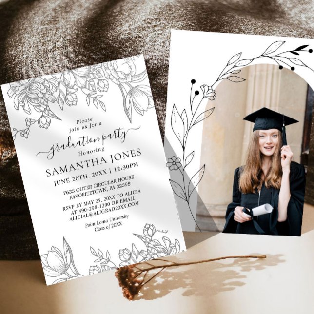 Mall för minsta vackra inbjudan till Studenten (Skapare uppladdad)
