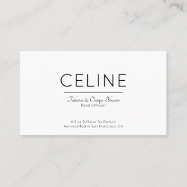 Mall för minsta visitkort för Affärskort