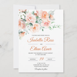 Mall för modern Light Peach Bröllop