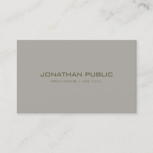 Mall för modern Professionell för minimal design ö Visitkort