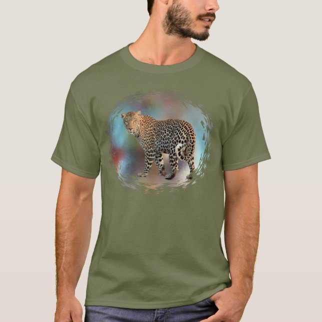 Mall för modern trötthetslösning för Elegant av le T Shirt (Framsida)