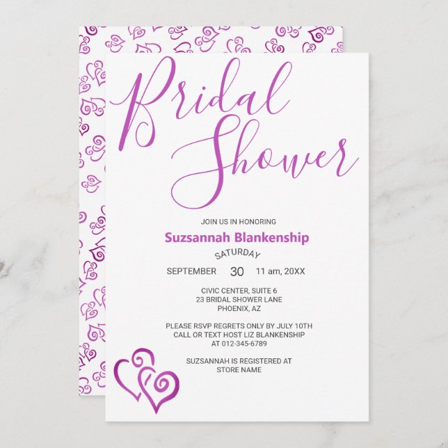 Mall för Möhippa för länkade rosor (Fram/baksida)