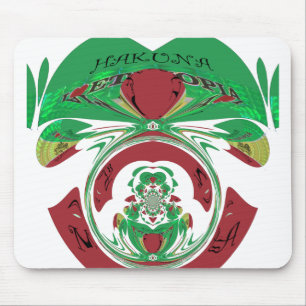 Mall för Mousepad-Vågrät Musmatta