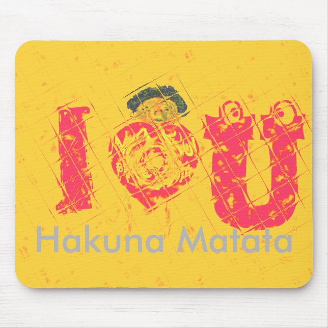 Mall för Mousepad-Vågrät Musmatta (Framsidan)