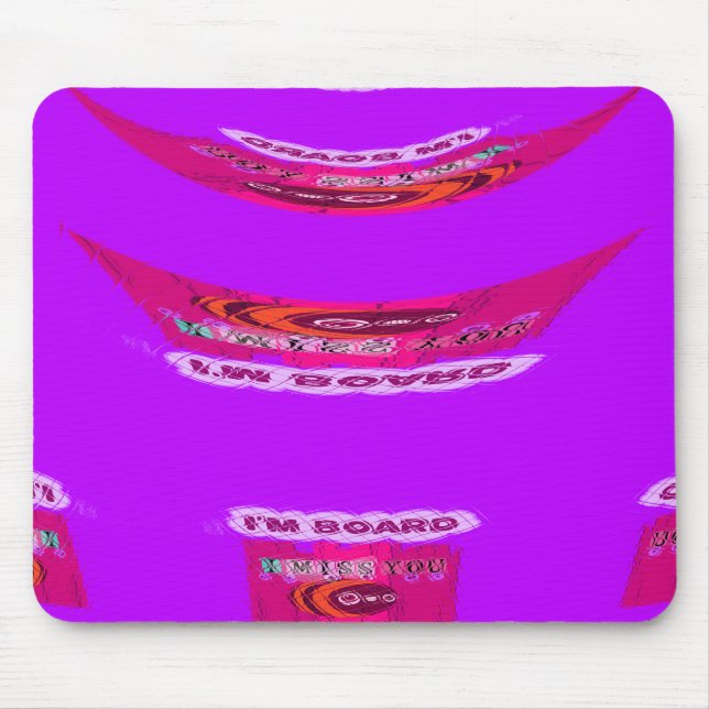 Mall för Mousepad-Vågrät Musmatta (Framsidan)