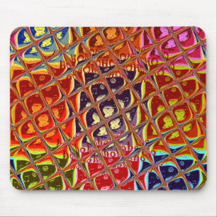 Mall för Mousepad-Vågrät Musmatta