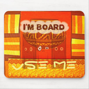 Mall för Mousepad-Vågrät Musmatta