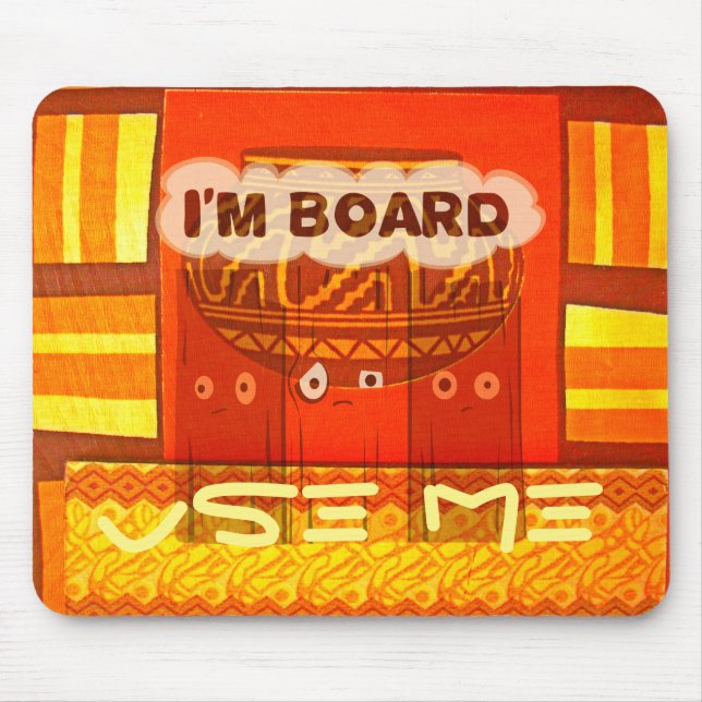 Mall för Mousepad-Vågrät Musmatta (Framsidan)