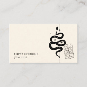 Mall för Mystic Celestial Business Card Visitkort
