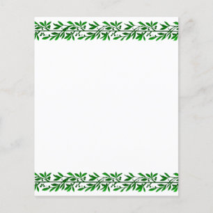 Mall för Olive Lövs Flyer