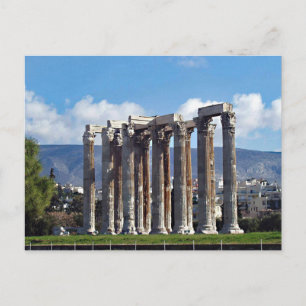 Mall för Olympian Zeus vycard Vykort