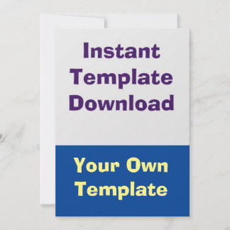 Mall för omedelbar hämtning av Bröllop-kort