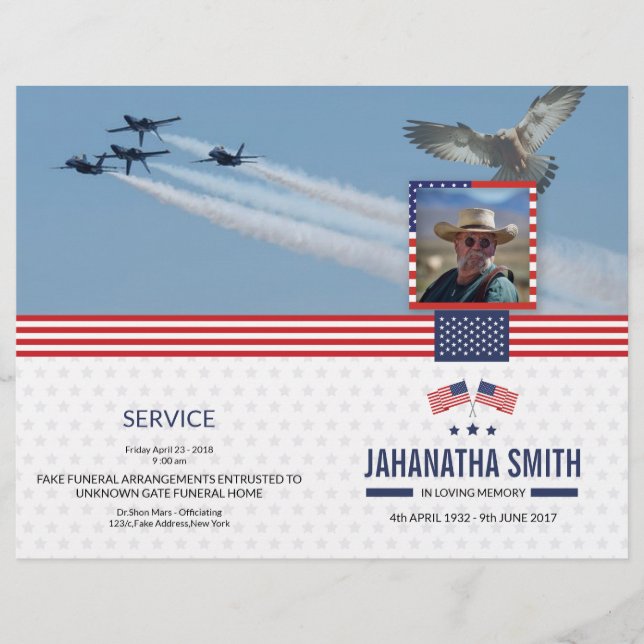 Mall för operationsprogram för militärarmén (Framsida)