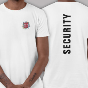 Mall för överföring av logotyp längst fram - texte t shirt