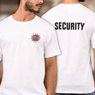 Mall för överföring av logotyp längst fram - texte t shirt