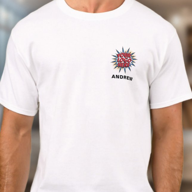 Mall för överföring av medarbetare Namn och Logoty T Shirt (Skapare uppladdad)