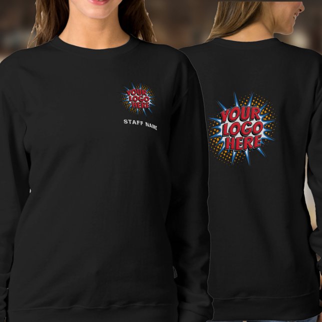 Mall för överföring av namn & Logotyp, framsida oc T Shirt (Skapare uppladdad)