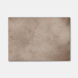 Mall för papper för Parchment för vintagemörkb Post-it Block