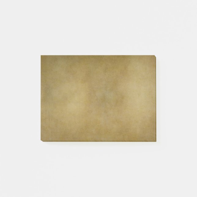 Mall för personlig för Parchment för Post-it Block (Framsida)