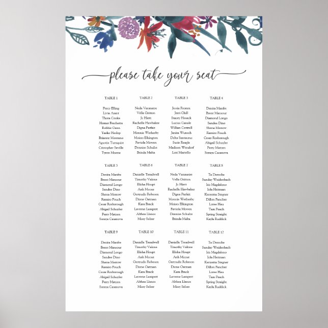 Mall för platsplan poster (Framsidan)