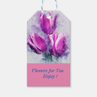 Mall för presenterad Märkre Presentetikett