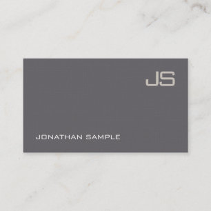 Mall för Professionell av monogrammad modern Elega Visitkort