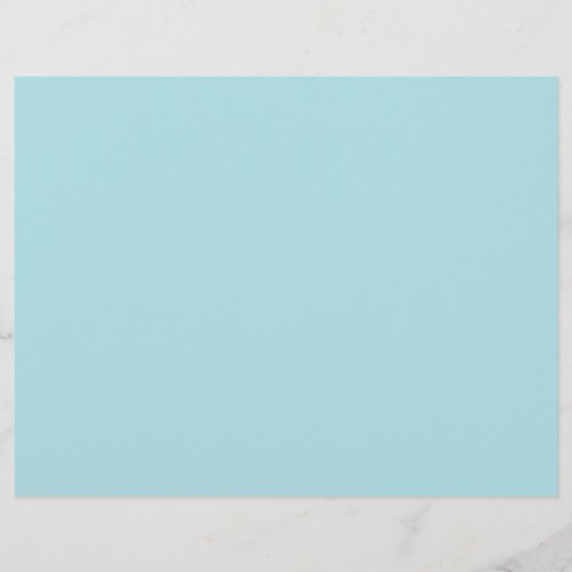 Mall för Pulver Blue Solid Färg Design (B0E0E6) Reklamblad (Framsidan)