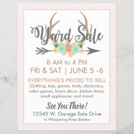 Mall för säljare av jargong - ljus reklamblad