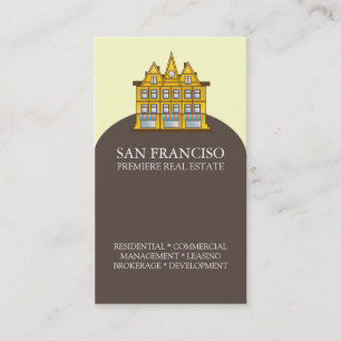 Mall för San Francisco fastighetvisitkort Visitkort