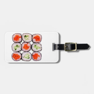 Mall för SushiRolls japansk mat Bagagebricka
