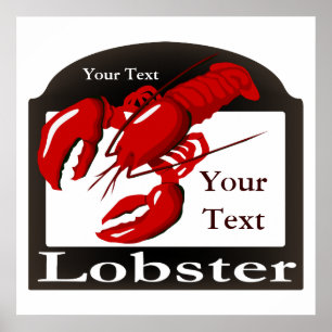 Mall för teckensignering poster