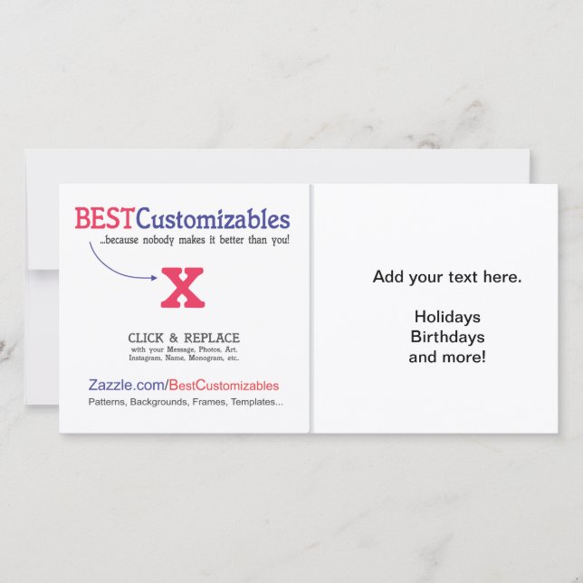 Mall för tom anpassade (Framsida)