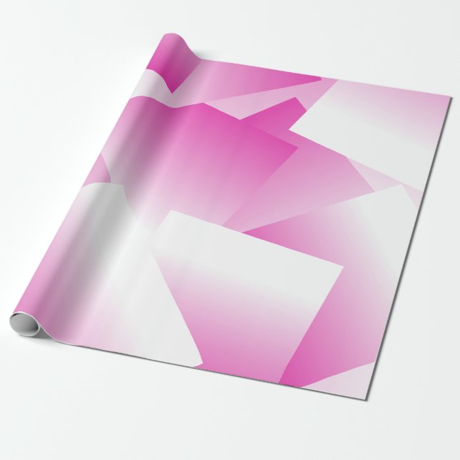 Mall för trendig Gradient Rosa Modern Elegant - Ma Presentpapper (Utrullad)