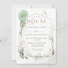 Mall för uppvärmning och födelsedag