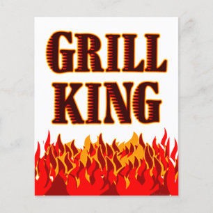 Mall för utfällbar Anpassningsbar för grill Kung R
