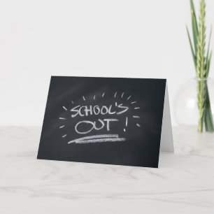 Mall för utgående kort för skolan