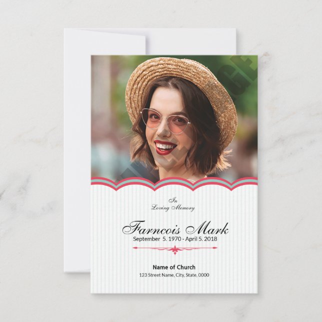 Mall för utskrivbart funktionskort (Framsida)