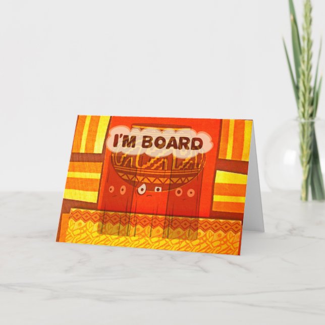 Mall för Vågrät av gratulationskort (Framsida)